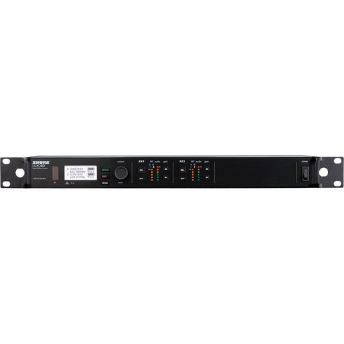 Shure ULXD4D Dual-Channel Digital Wireless Receiver (G50: 470 to 534 MHz)