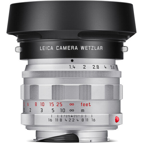 Leica Summilux-M 50mm f/1.4 Lens (Leica M, Silver, 2025 Version)
