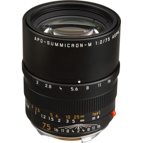 Leica APO-Summicron-M 75mm f/2 ASPH. Lens (Black)