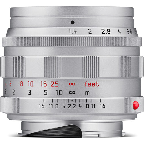 Leica Summilux-M 50mm f/1.4 Lens (Leica M, Silver, 2025 Version)